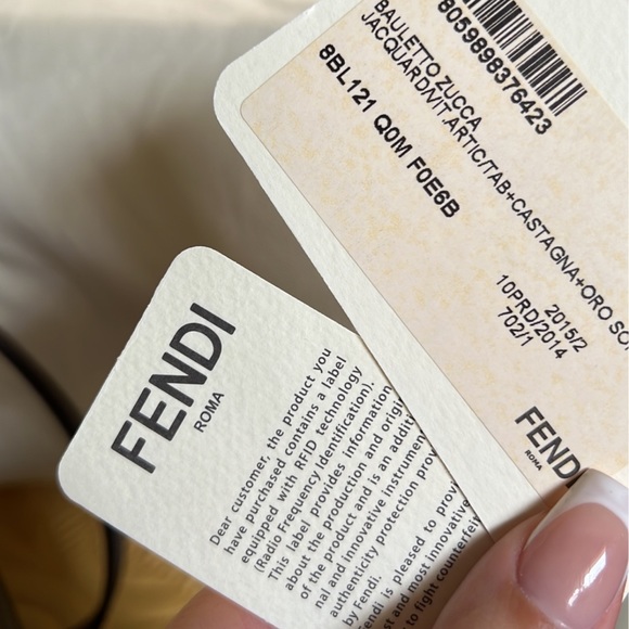 Fendi Tobacco Zucca Boston bag - Picture 9 of 16